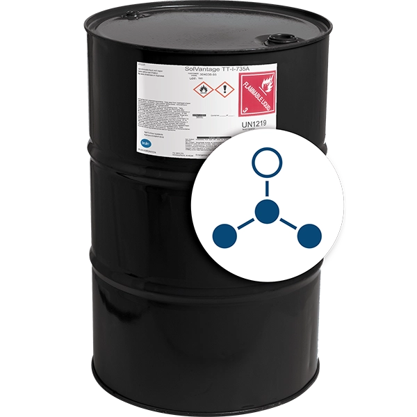 Brulin SolVantage TT-I-735-A High-Purity Isopropyl Alcohol in a 55 Gallon container