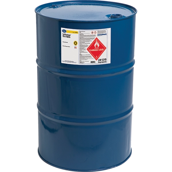 Brulin SolVantage TT-I-735-A High-Purity Isopropyl Alcohol in 55 Gallon container