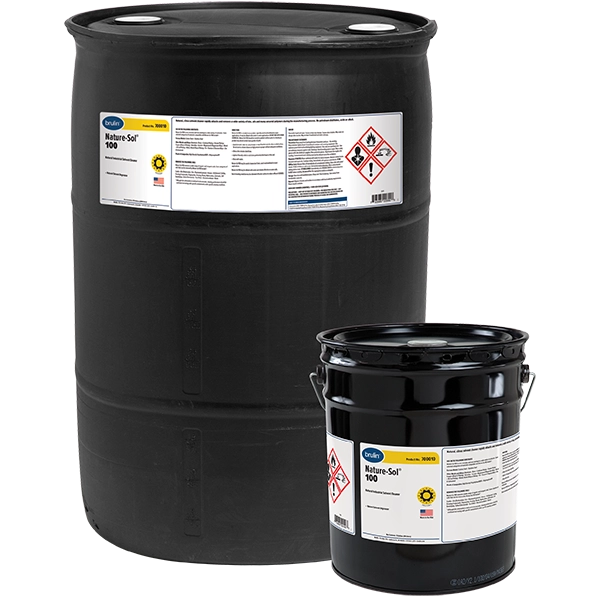 Brulin Nature-Sol 100 solvent in 55 Gallon and 5 Gallon Containers