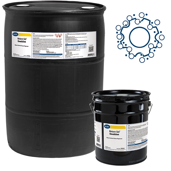 Brulin Nature-Sol Emulsion solvent in 55 Gallon and 5 Gallon Containers