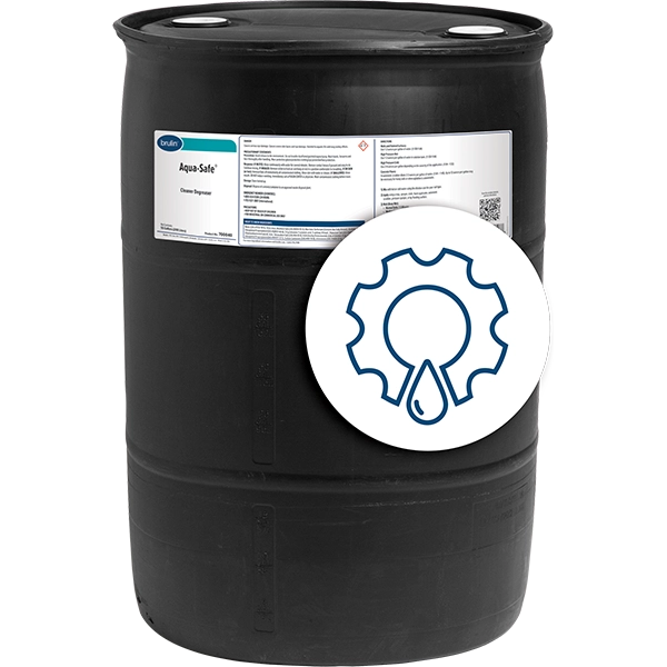 A 55-gallon drum of Brulin's Aqua-Safe.