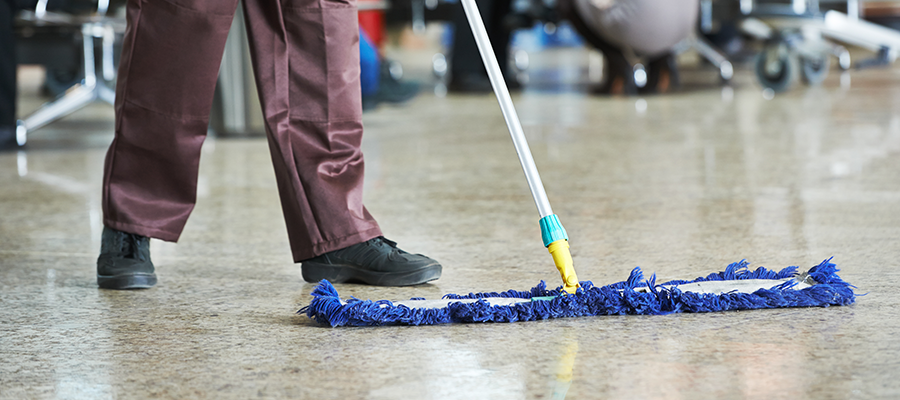 Dust Mopping 101: Extend The Life Of Your Facility's Floors
