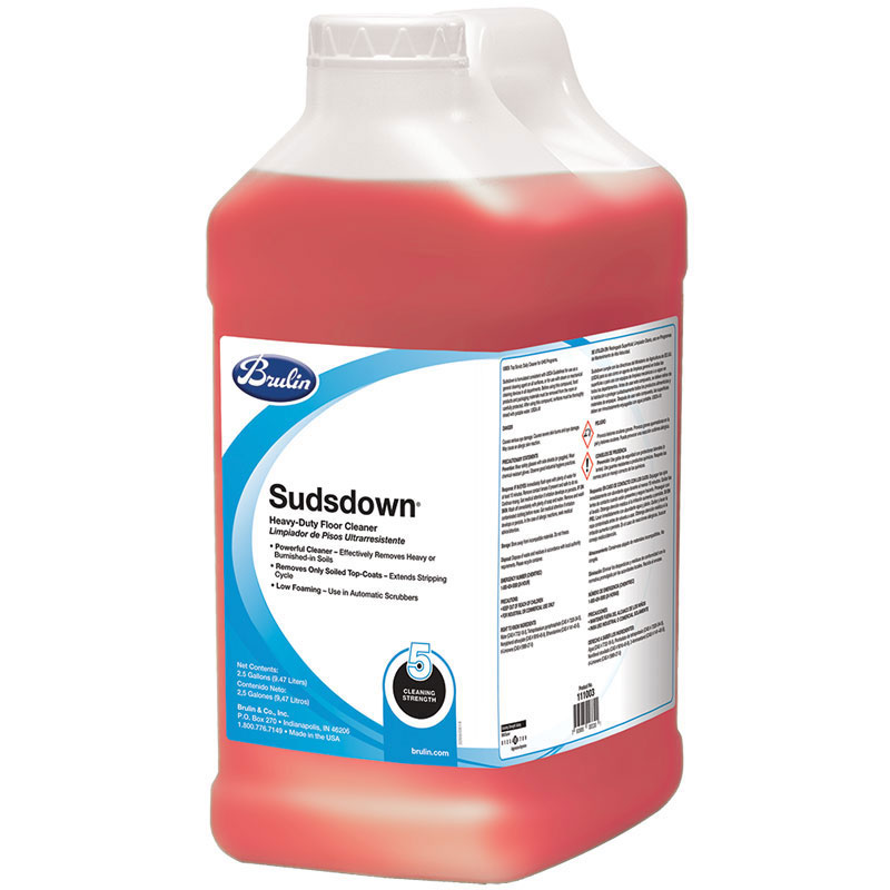 Brulin Sudsdown®, Pink Heavy-Duty Floor Cleaner